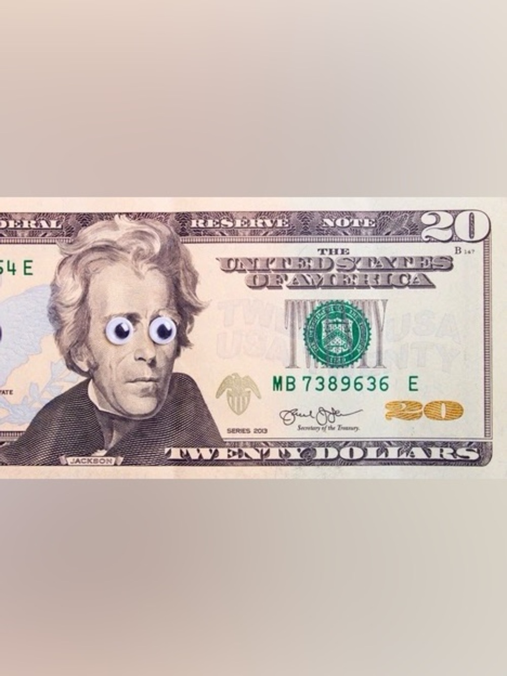 Unlisted $20